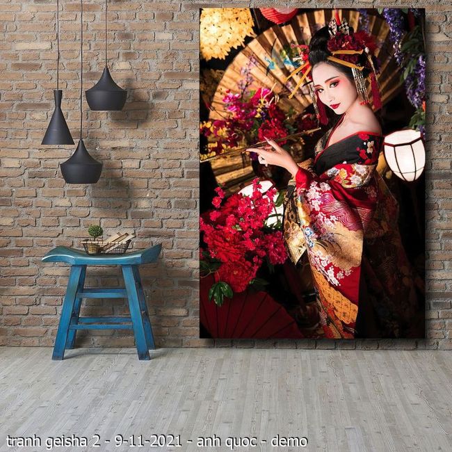tranh geisha 2 9 11 2021 anh quoc 